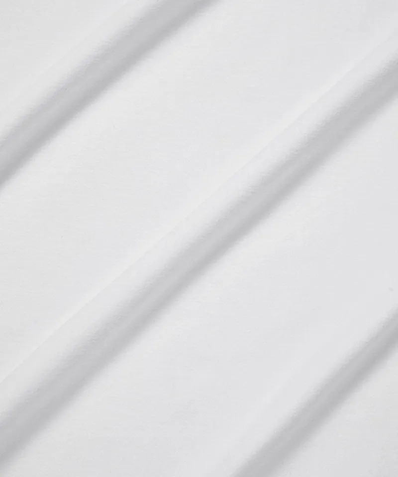MCC Air Dry V-Neck Polo Shirt -  White