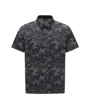 Men Camoflage Short T-Shirt - D/Brown
