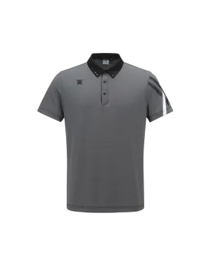 Men Ice Dots Short T-Shirt - Black