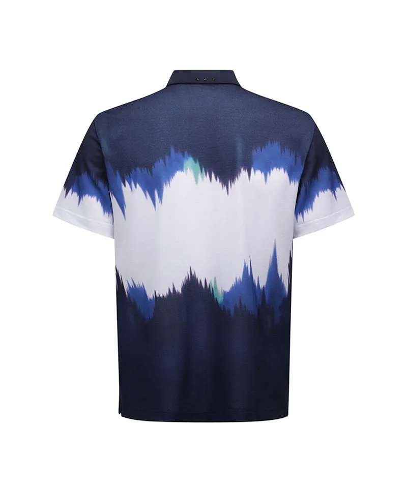 Men Spread DTP Short T-Shirt - Navy