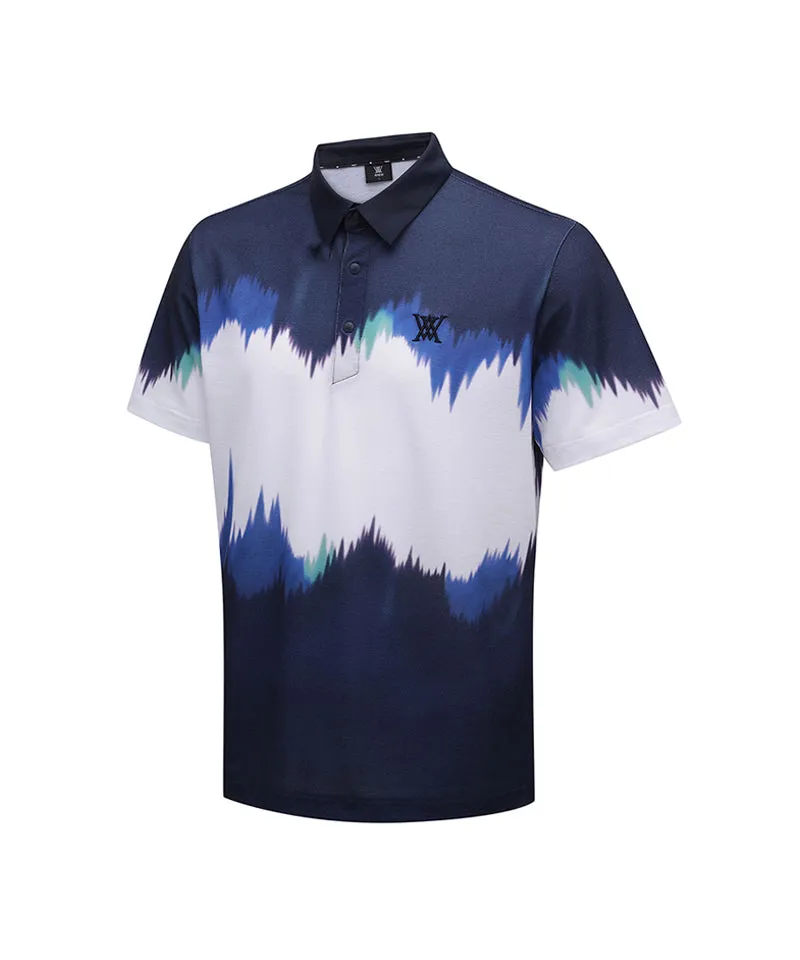 Men Spread DTP Short T-Shirt - Navy