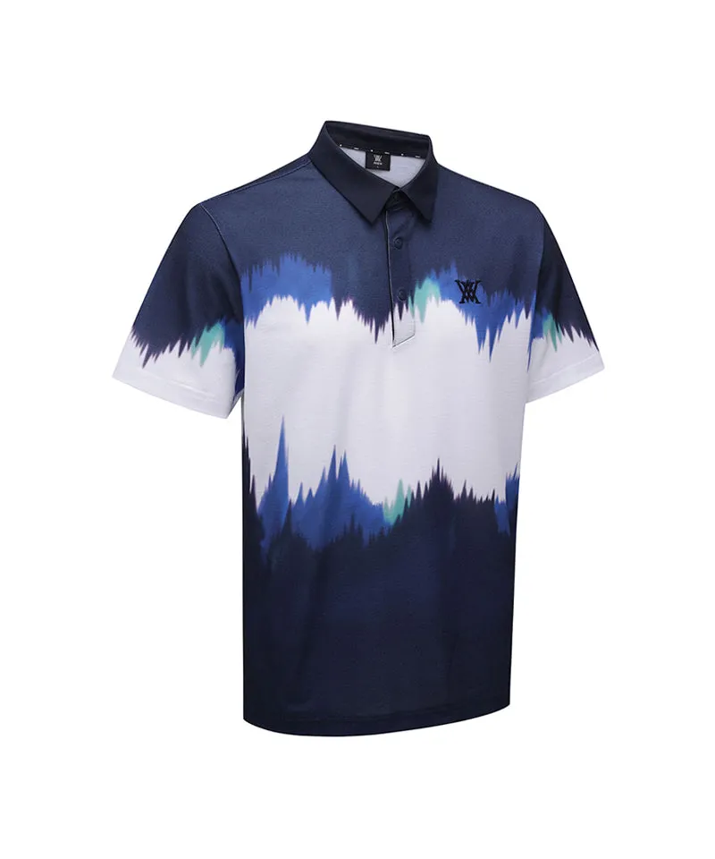 Men Spread DTP Short T-Shirt - Navy