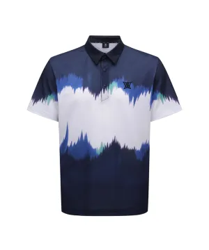 Men Spread DTP Short T-Shirt - Navy