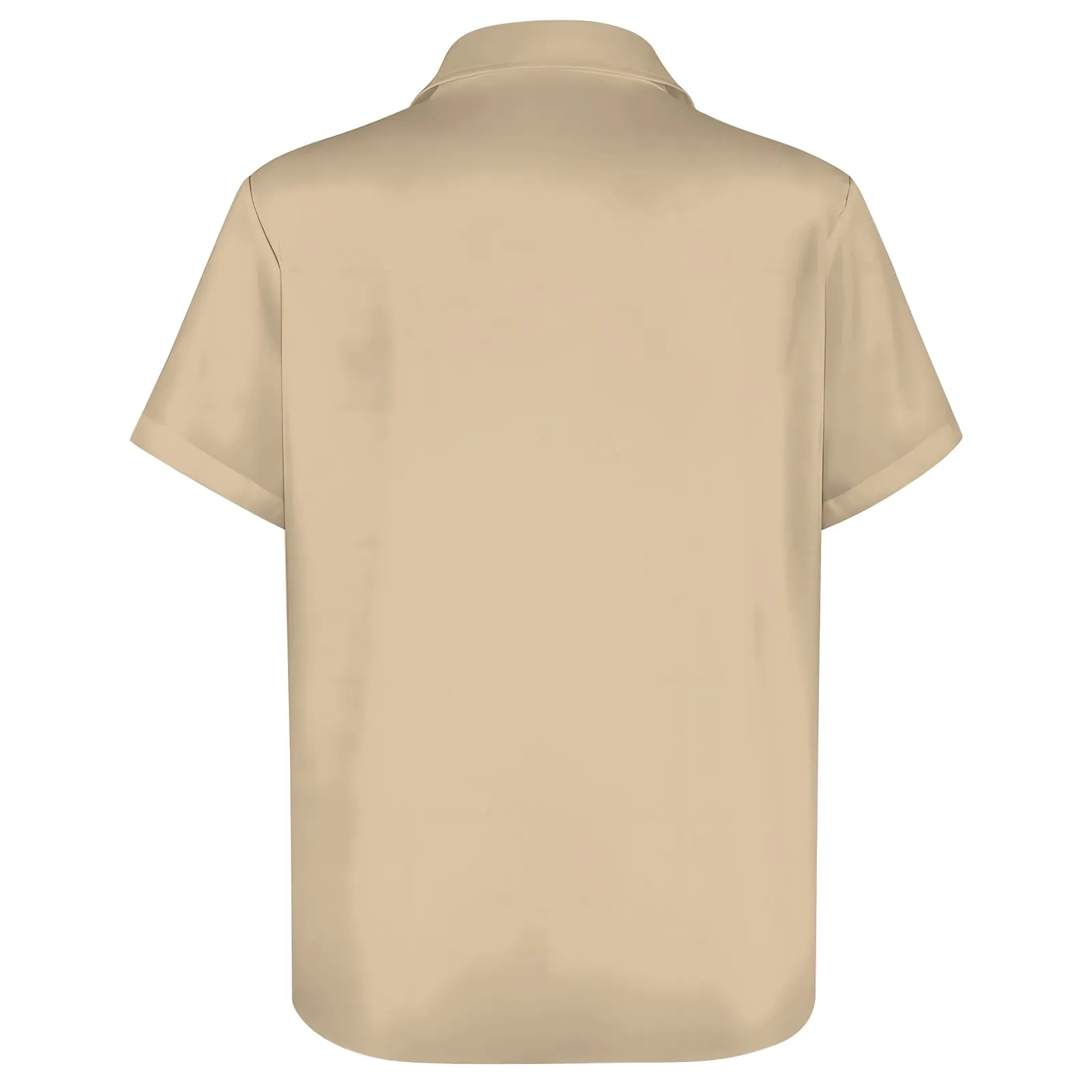 Men's Classic Striped Bowling Shirt Short Sleeve Shirt 2404001519