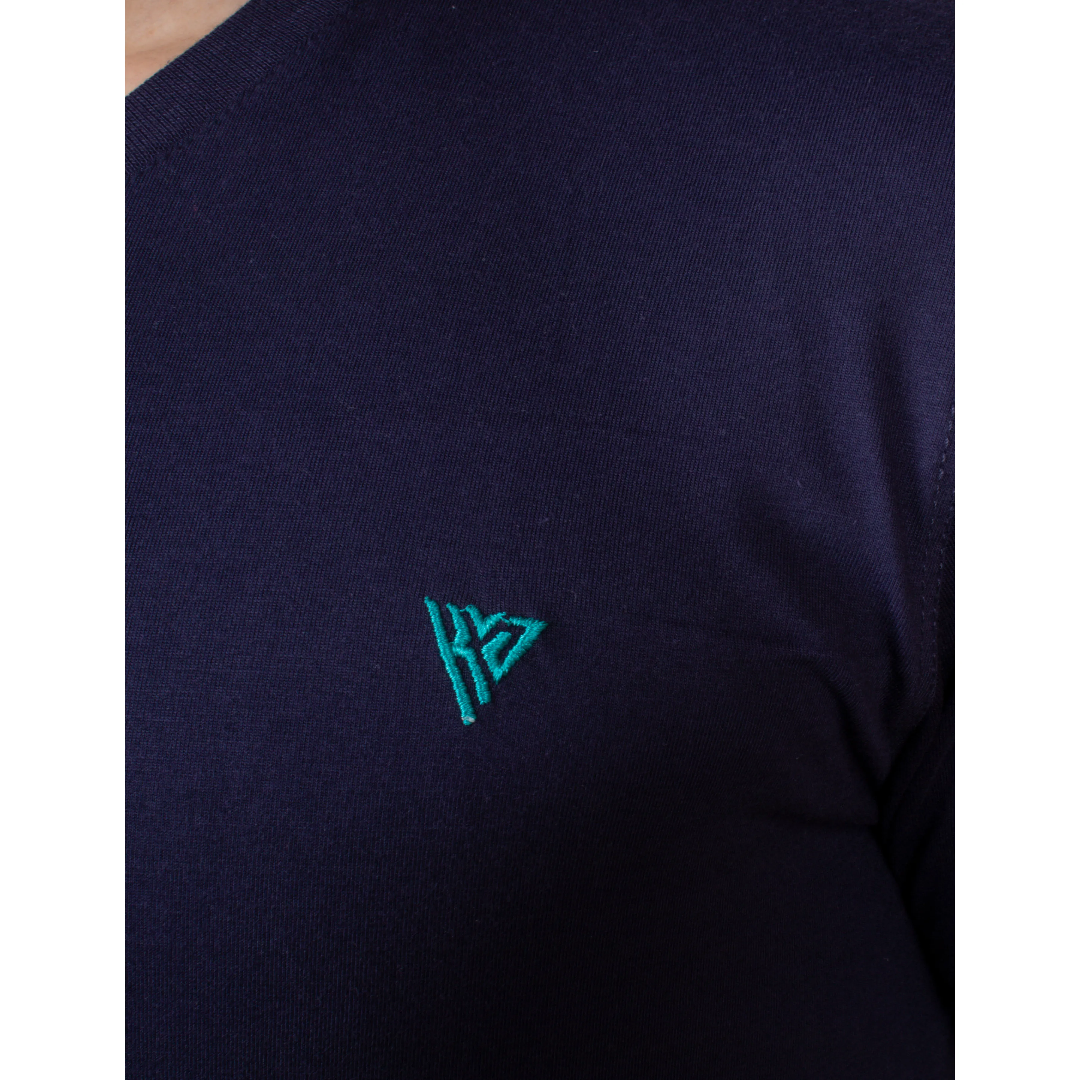 Men's Half Sleeve V-Neck T-Shirt Code-B
