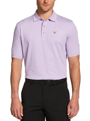 Mens Pro Spin Fine Line Stripe Polo