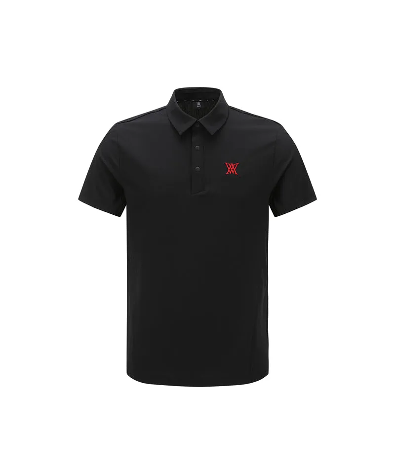 Men's SM Air Dot Short T-Shirt - Black