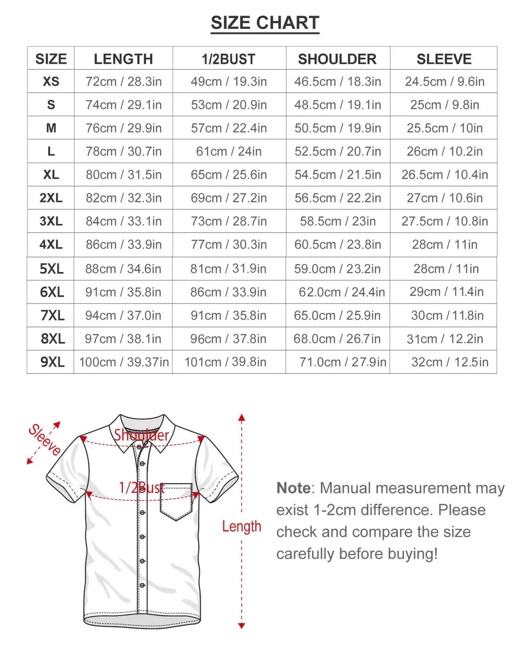 Men's Striped Print Button-Up Short Sleeve Shirt 2406000047