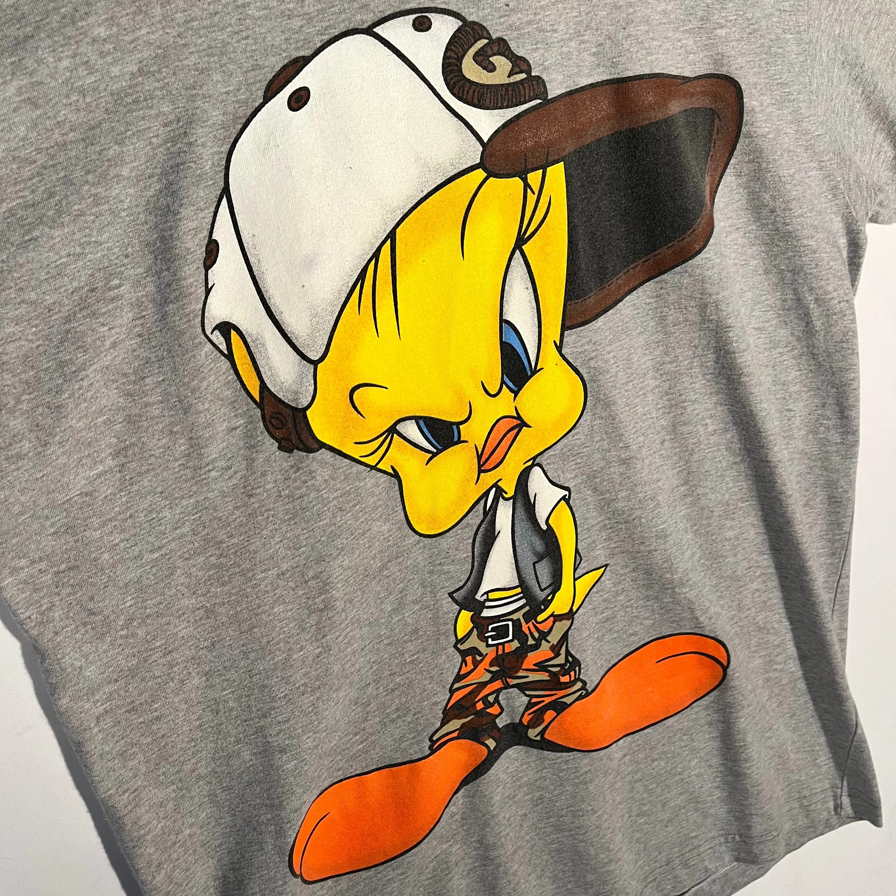 Michael Gangsta Tweety Bird Graphic Tee