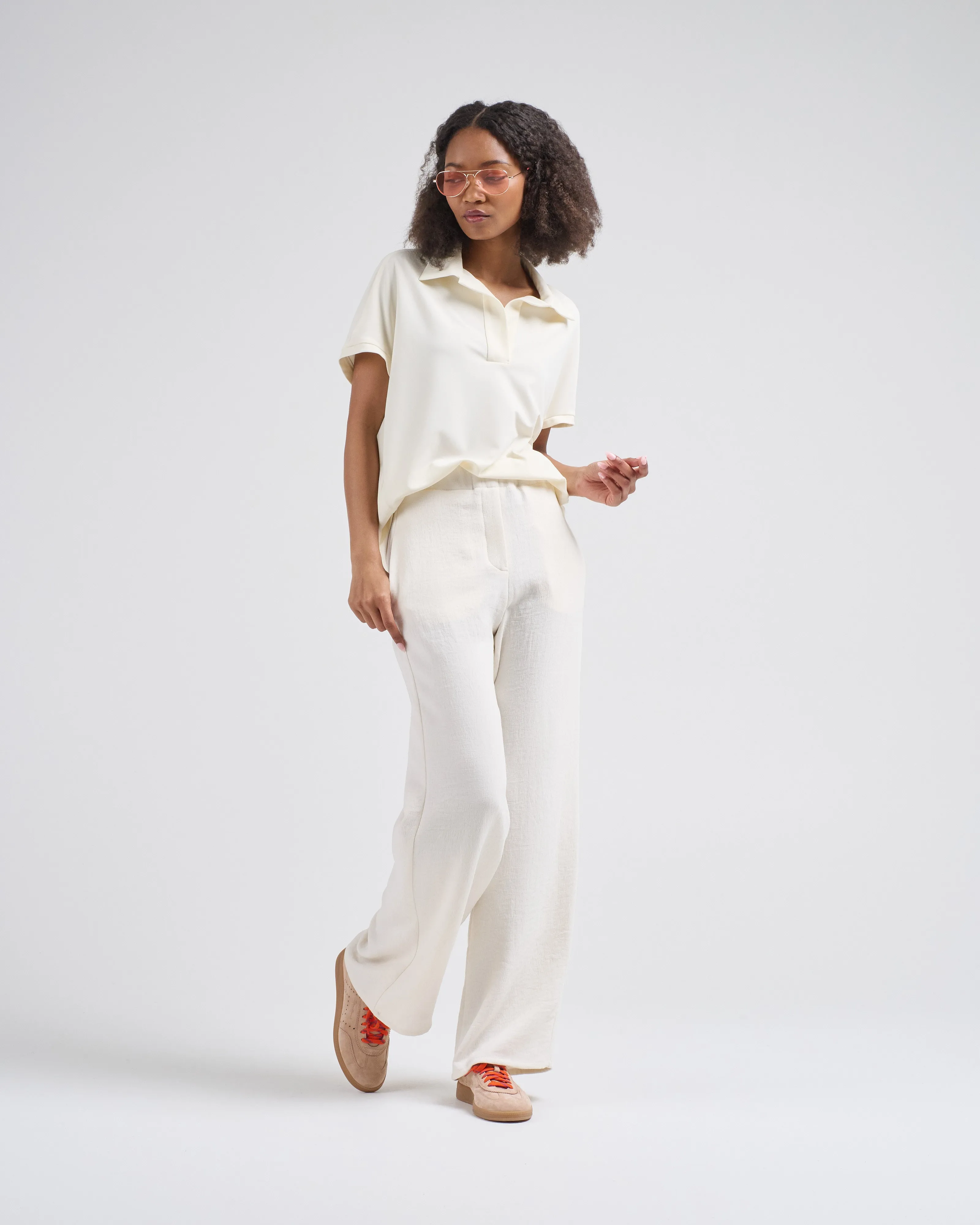 micro jersey cape polo