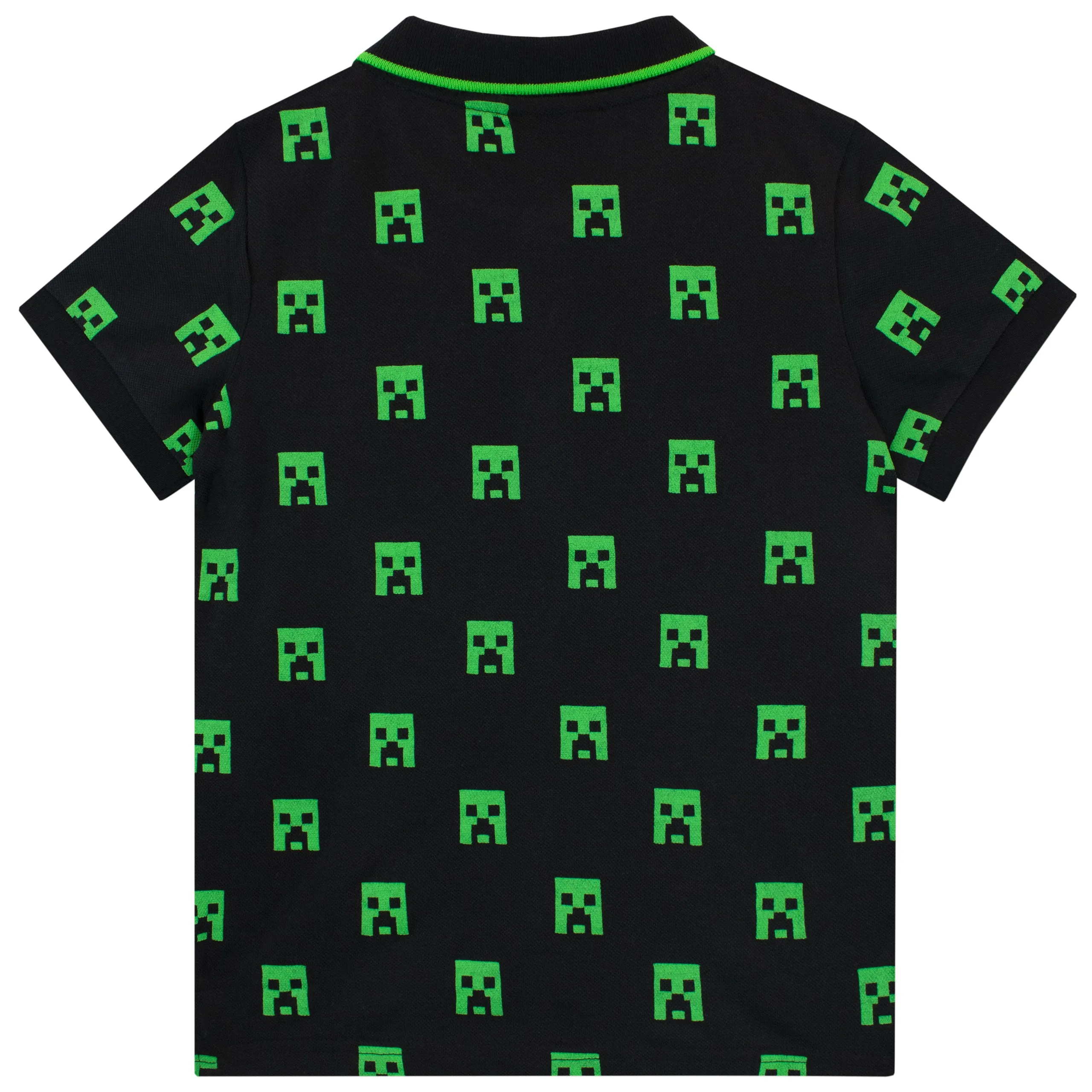 Minecraft Creeper Polo Shirt