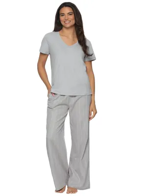 Mirielle V-Neck Pajama Set