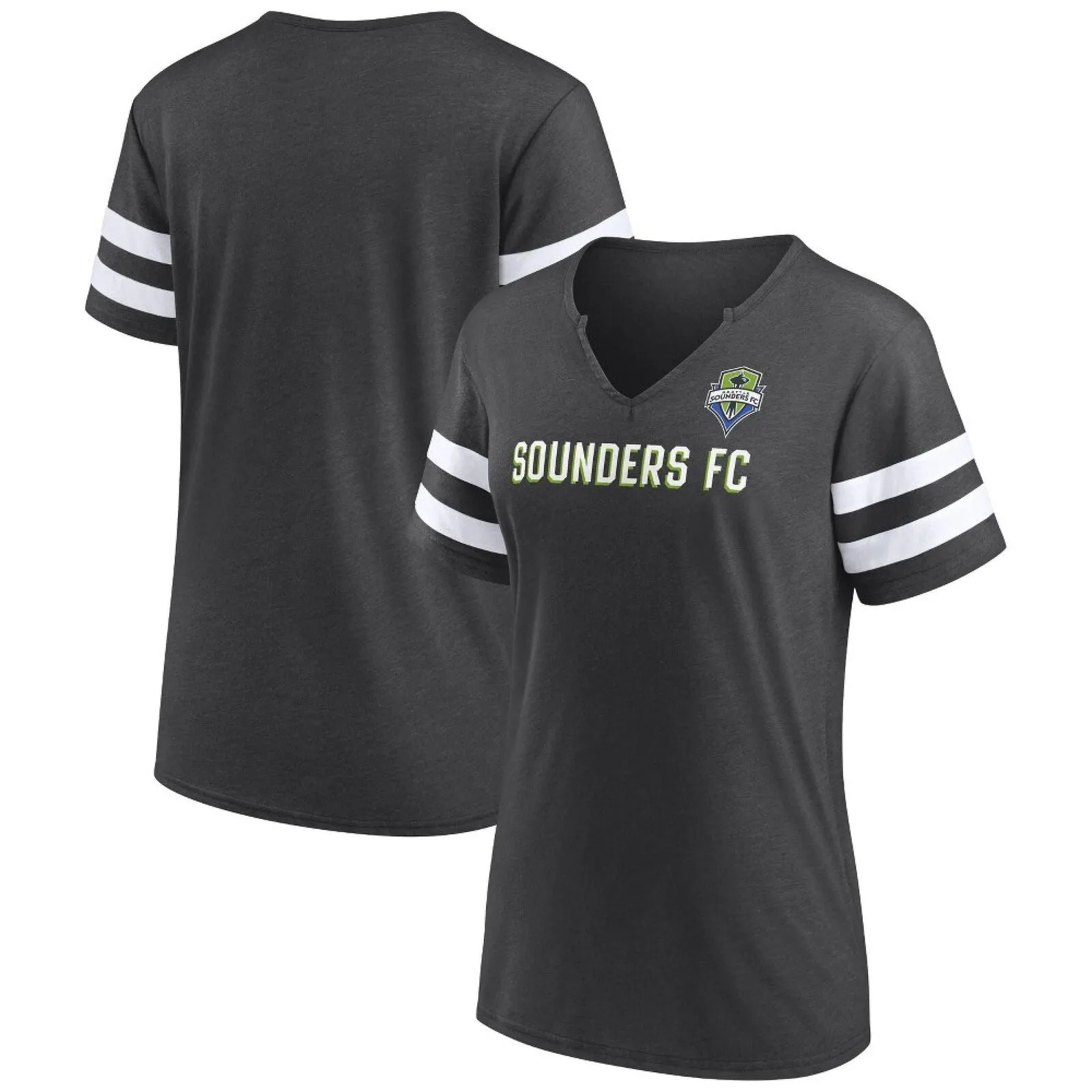 MLS Seattle Sounders Women's Split Neck T-Shirt 87043030