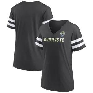 MLS Seattle Sounders Women's Split Neck T-Shirt 87043030