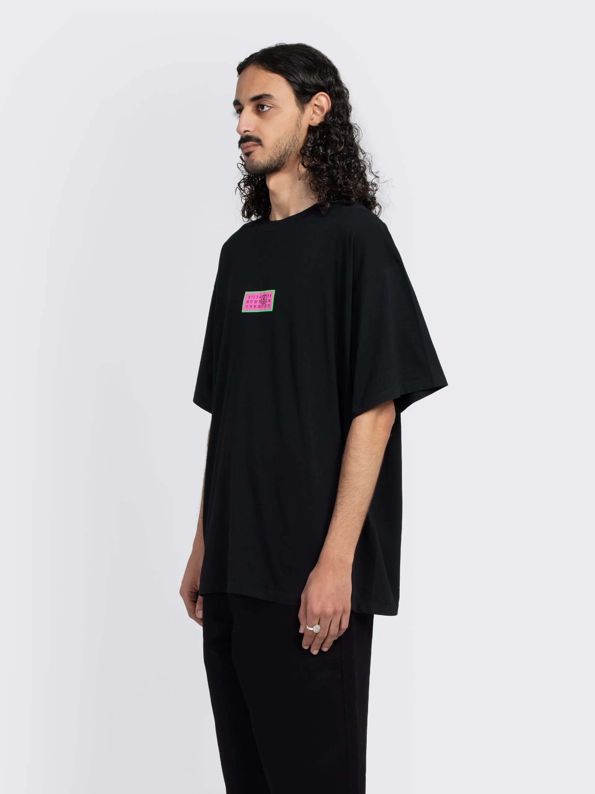 MM6 Numeric Jacquard Label T-Shirt