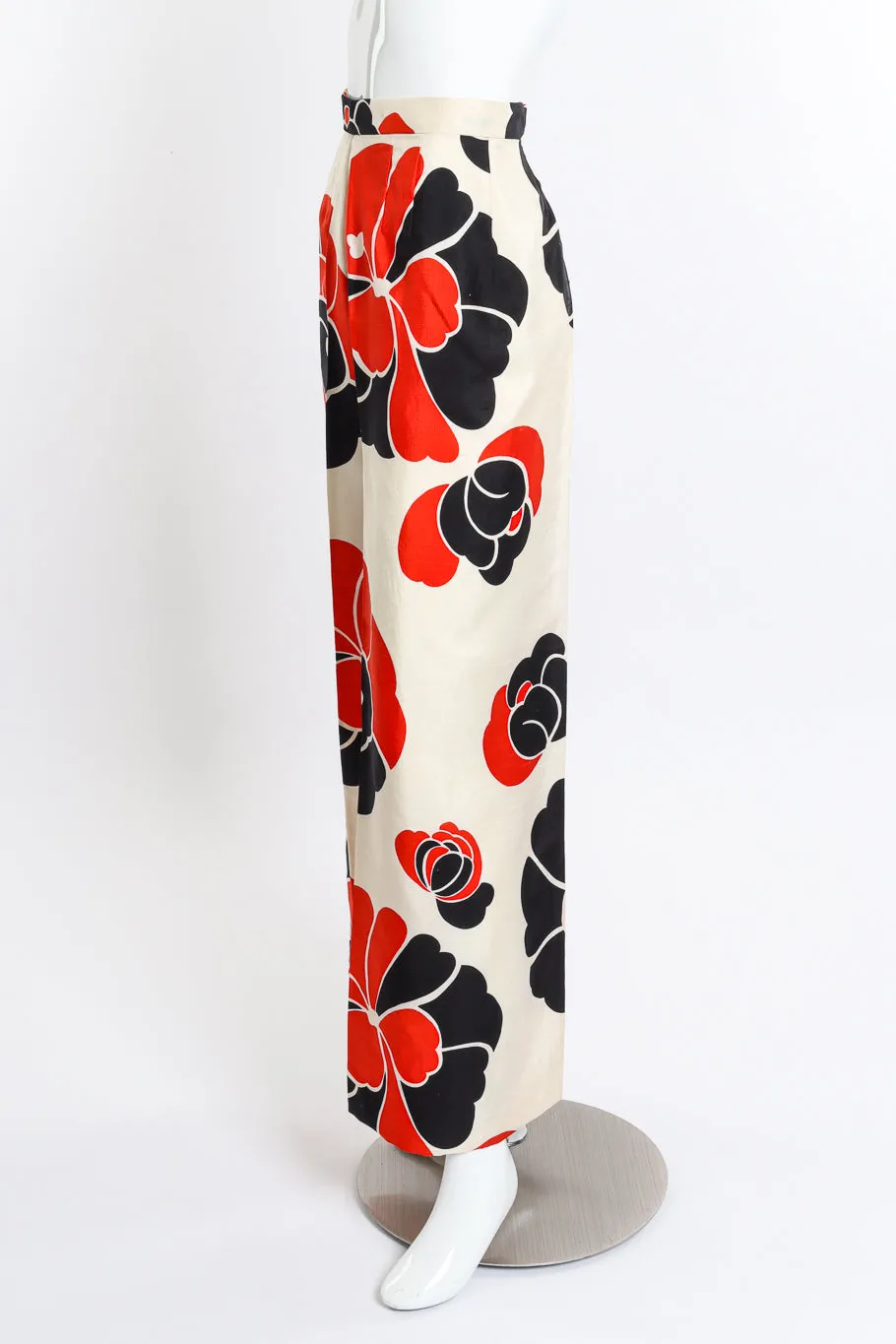 Mod Flower Top, Pant & Sash Set