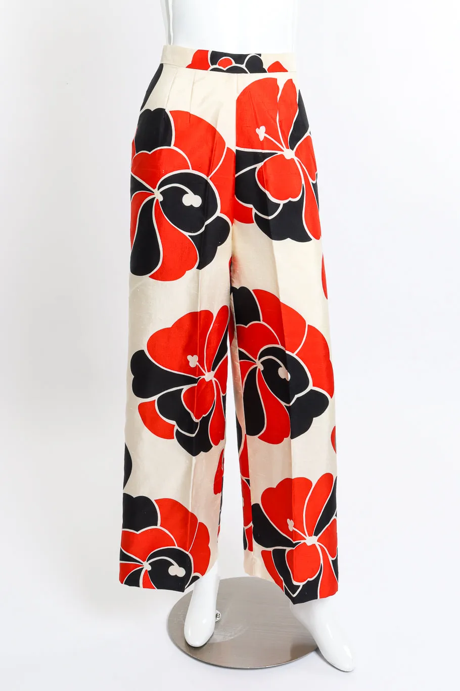 Mod Flower Top, Pant & Sash Set