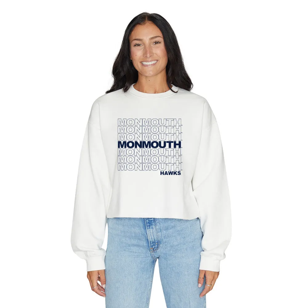 Monmouth Hawks Repeat Crewneck