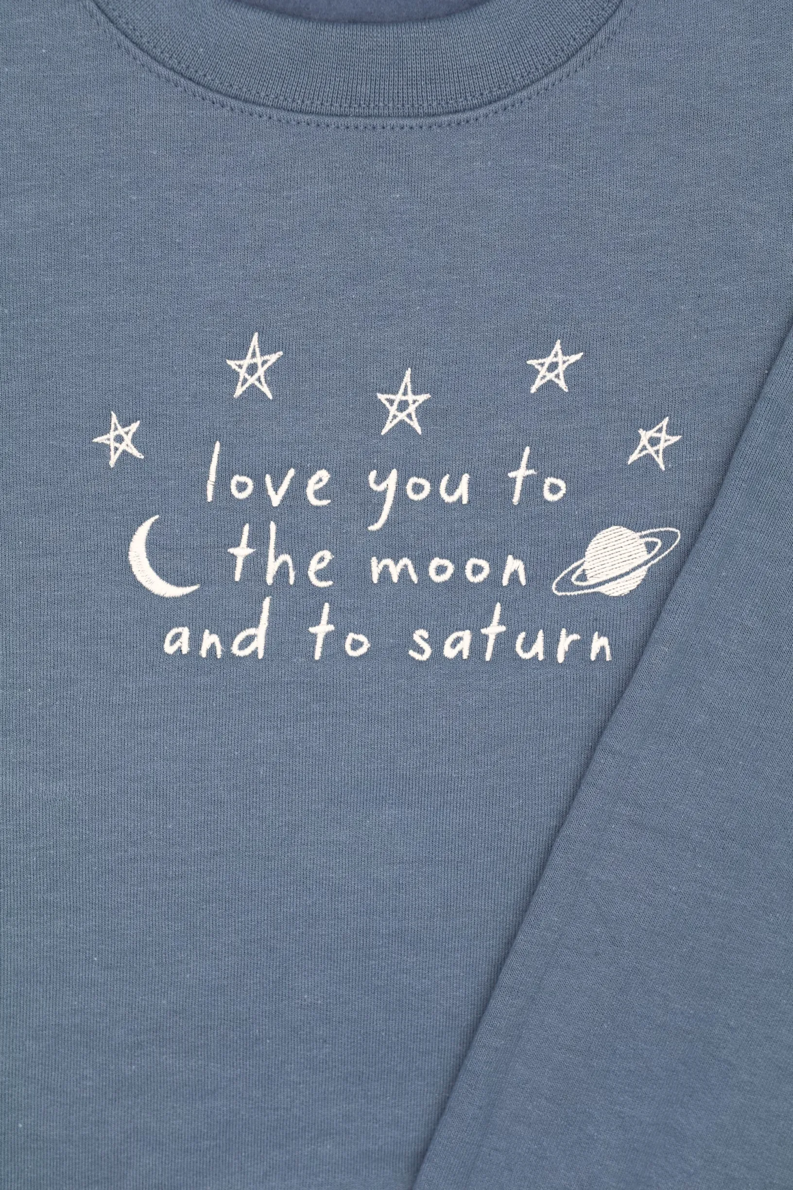 Moon & Saturn Crewneck