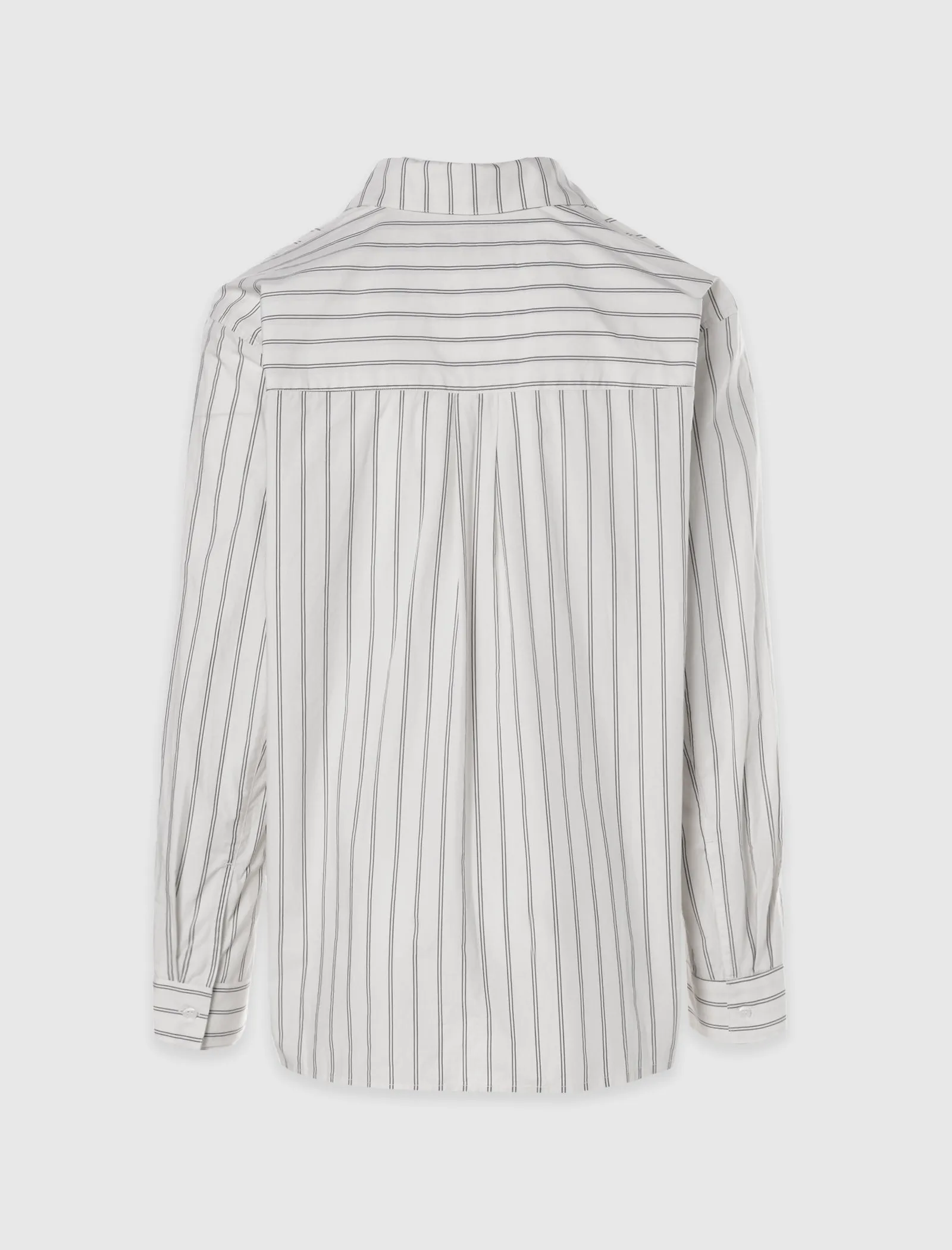 NAFNUF LOGO STRIPED SHIRT