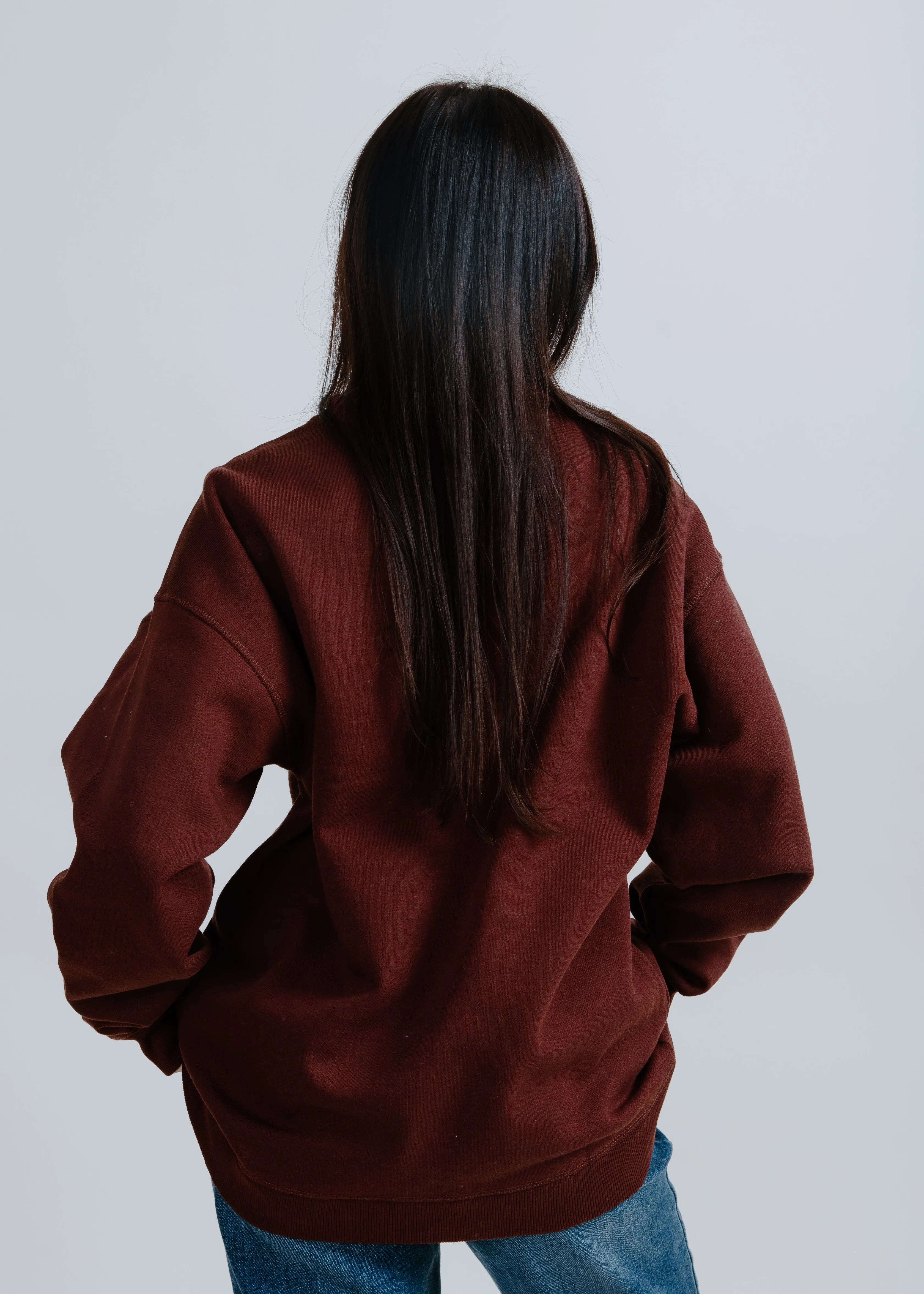 NASH Iconic Crewneck - Dark Brown