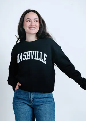 Nashville Graphic Crewneck - Black