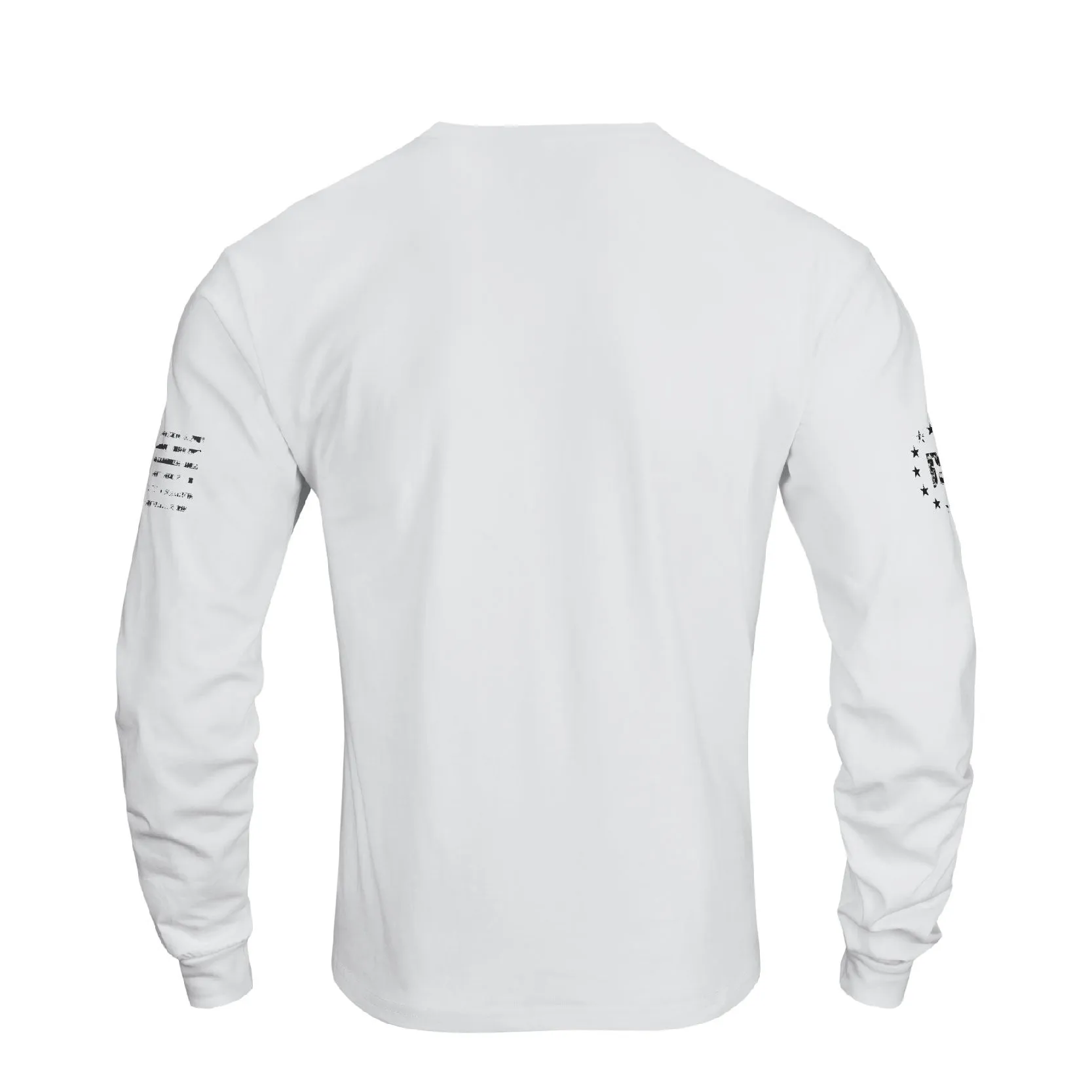 NATIVE AMERICAN CREWNECK GRAPHIC LONG SLEEVE T-SHIRT