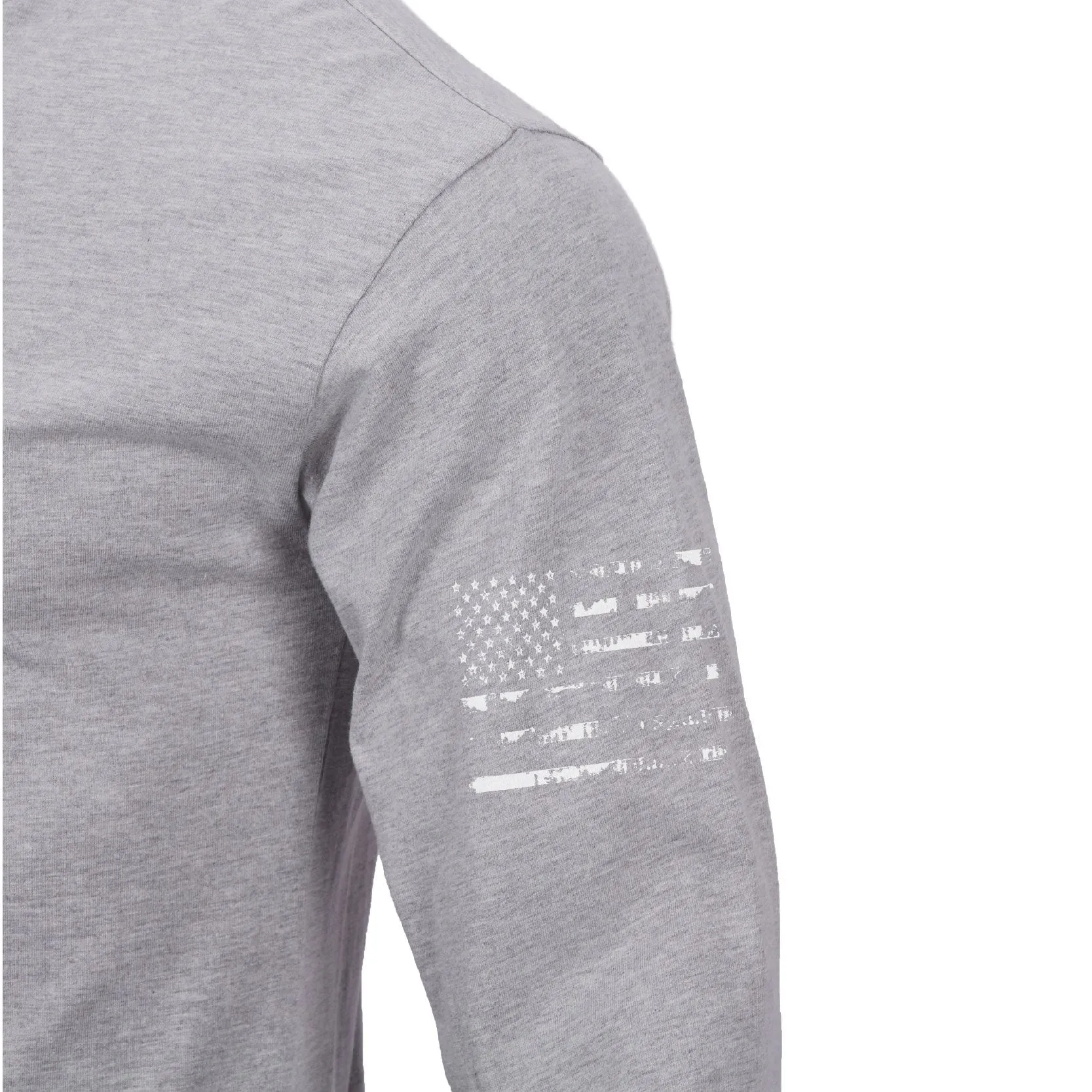NATIVE AMERICAN CREWNECK GRAPHIC LONG SLEEVE T-SHIRT