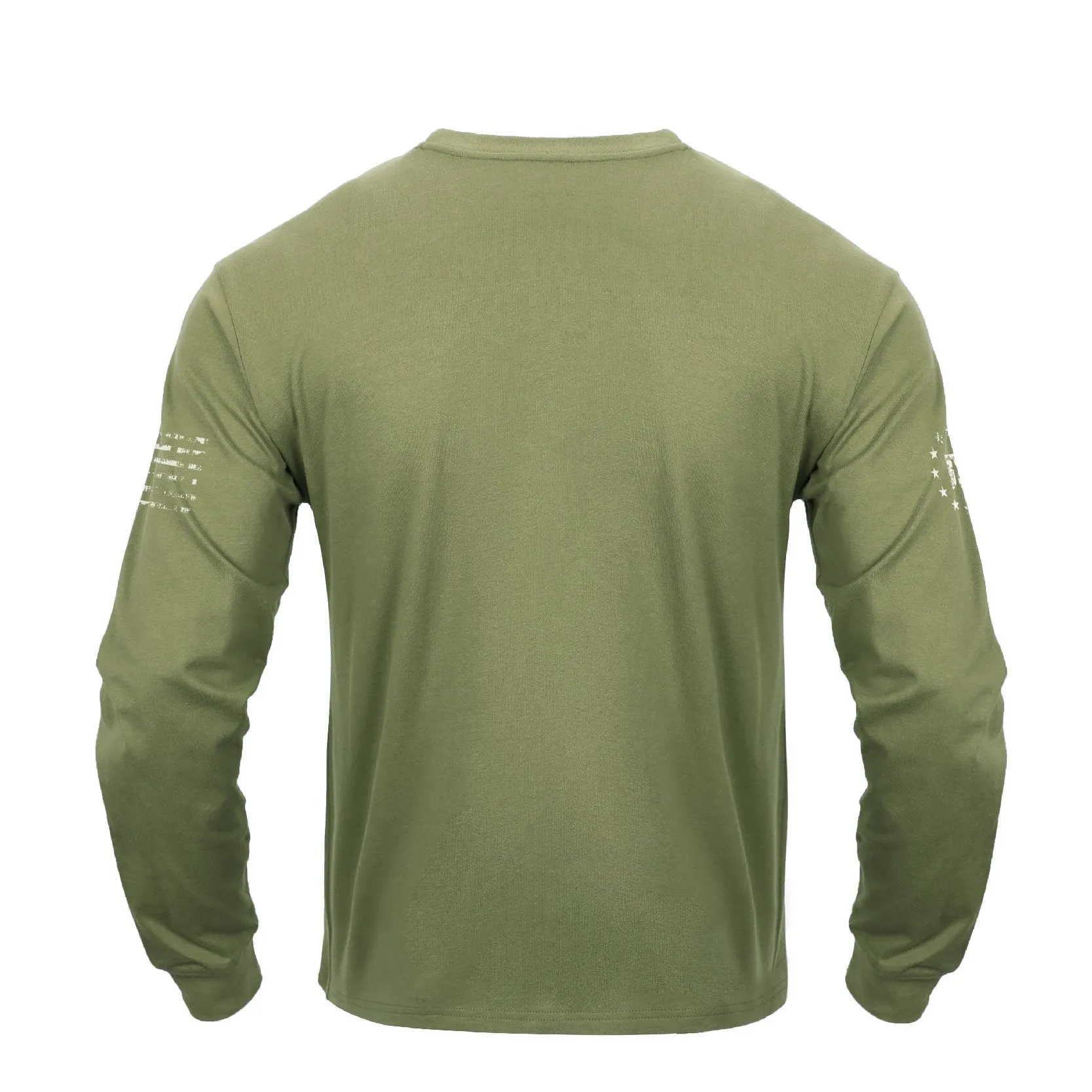 NATIVE AMERICAN CREWNECK GRAPHIC LONG SLEEVE T-SHIRT