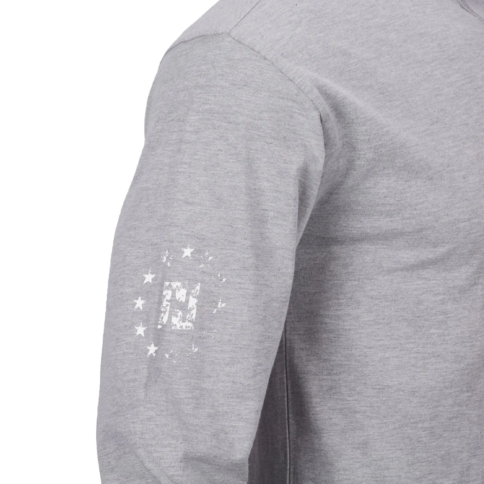 NATIVE AMERICAN CREWNECK GRAPHIC LONG SLEEVE T-SHIRT