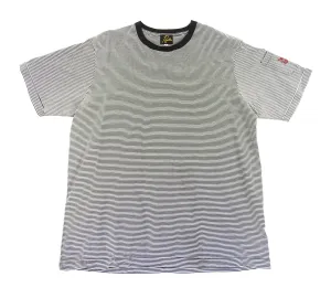 Needles Horizontal Striped Black and White Short Sleeve Tee - S