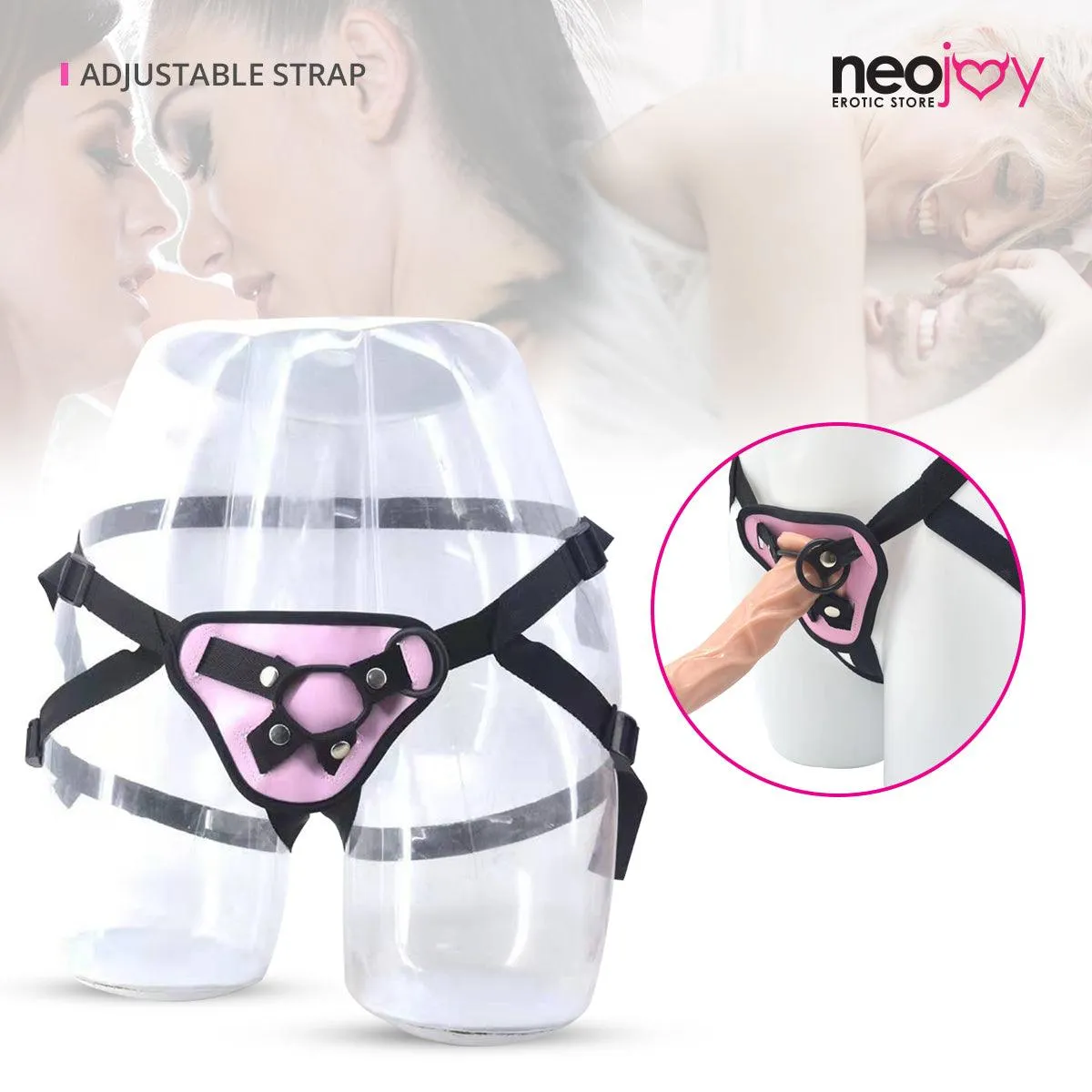 Neojoy Strap on Harness - Pink