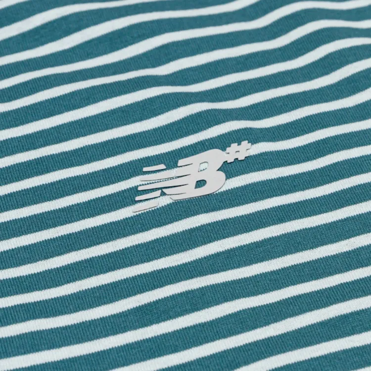 New Balance Numeric Stripe S/S T-Shirt New Spruce