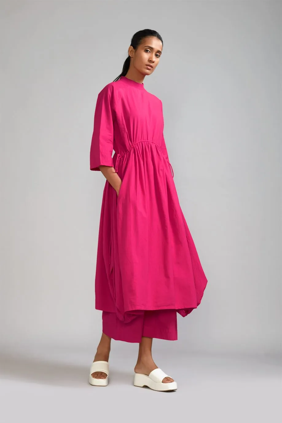 New Season Summer/Fall 2024-Coord Set Raglan Vari 2pcs Cotton Pink-MT RAG VARI Coord Set-KA Pink 2pcs-Fashion Edit Mati