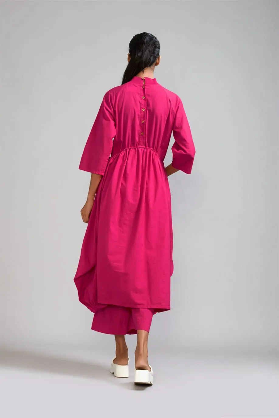 New Season Summer/Fall 2024-Coord Set Raglan Vari 2pcs Cotton Pink-MT RAG VARI Coord Set-KA Pink 2pcs-Fashion Edit Mati