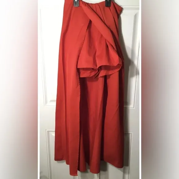 New York and co. RED Skirt overlapping shorts XS NWT skort