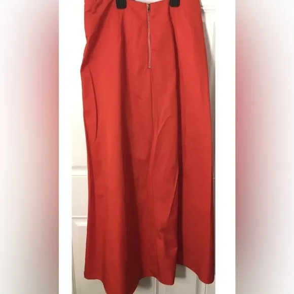 New York and co. RED Skirt overlapping shorts XS NWT skort