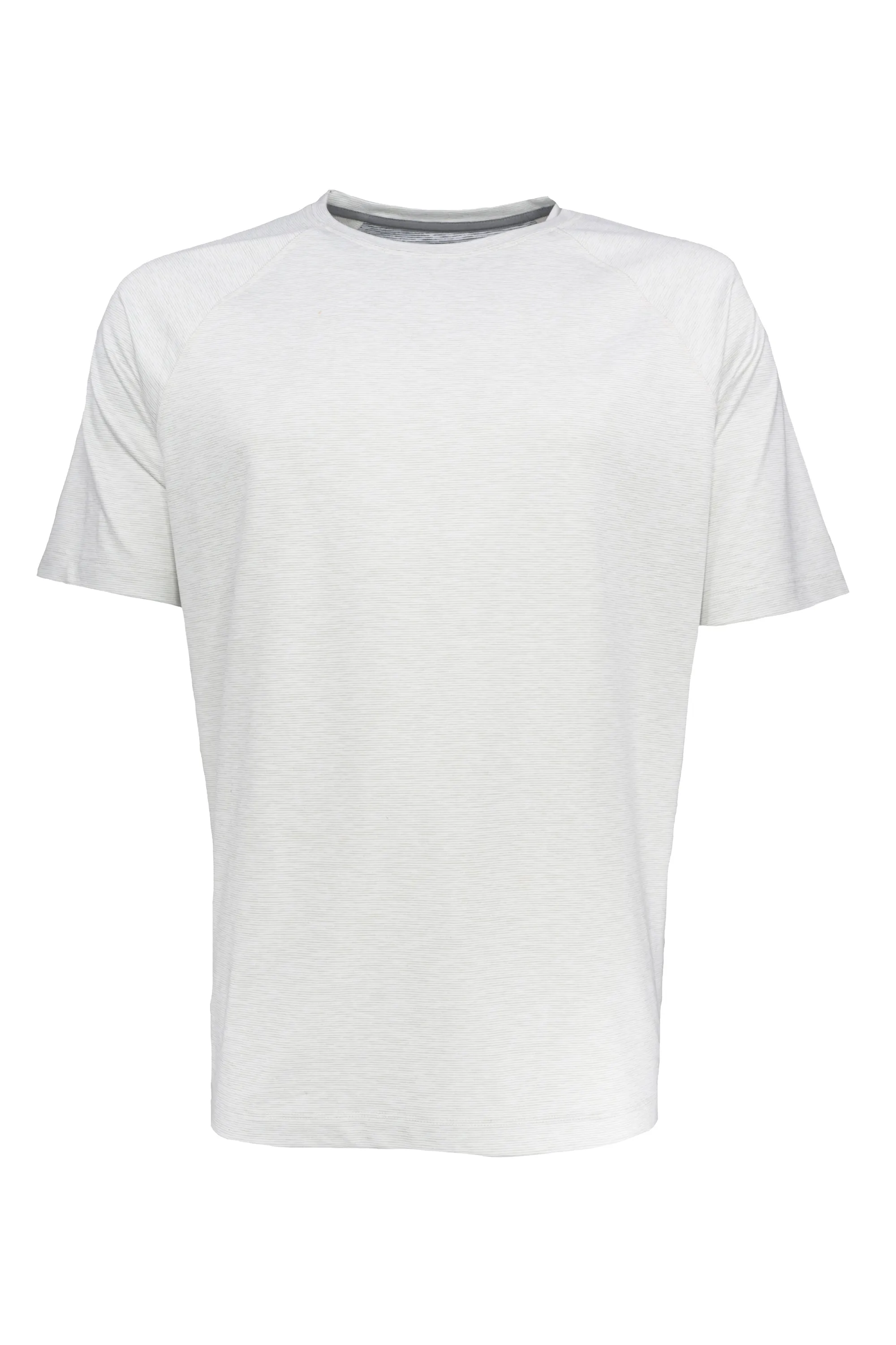 Nicoby Striped V-Neck Tee - Tan