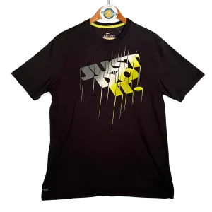 Nike Black/Green 'Just Do it' Graphic Tee