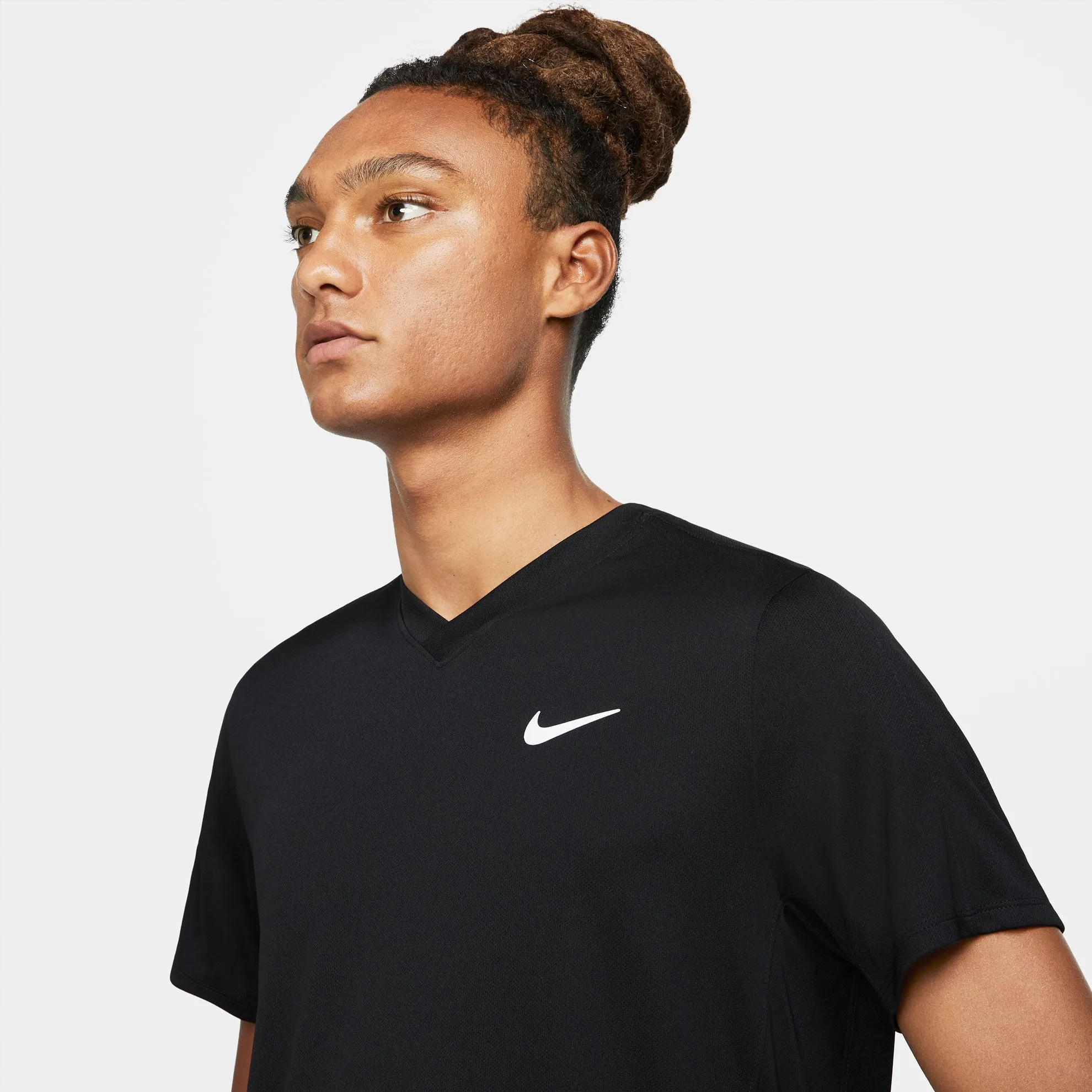 Nike Men's Dri-FIT Victory Top (Black/White)