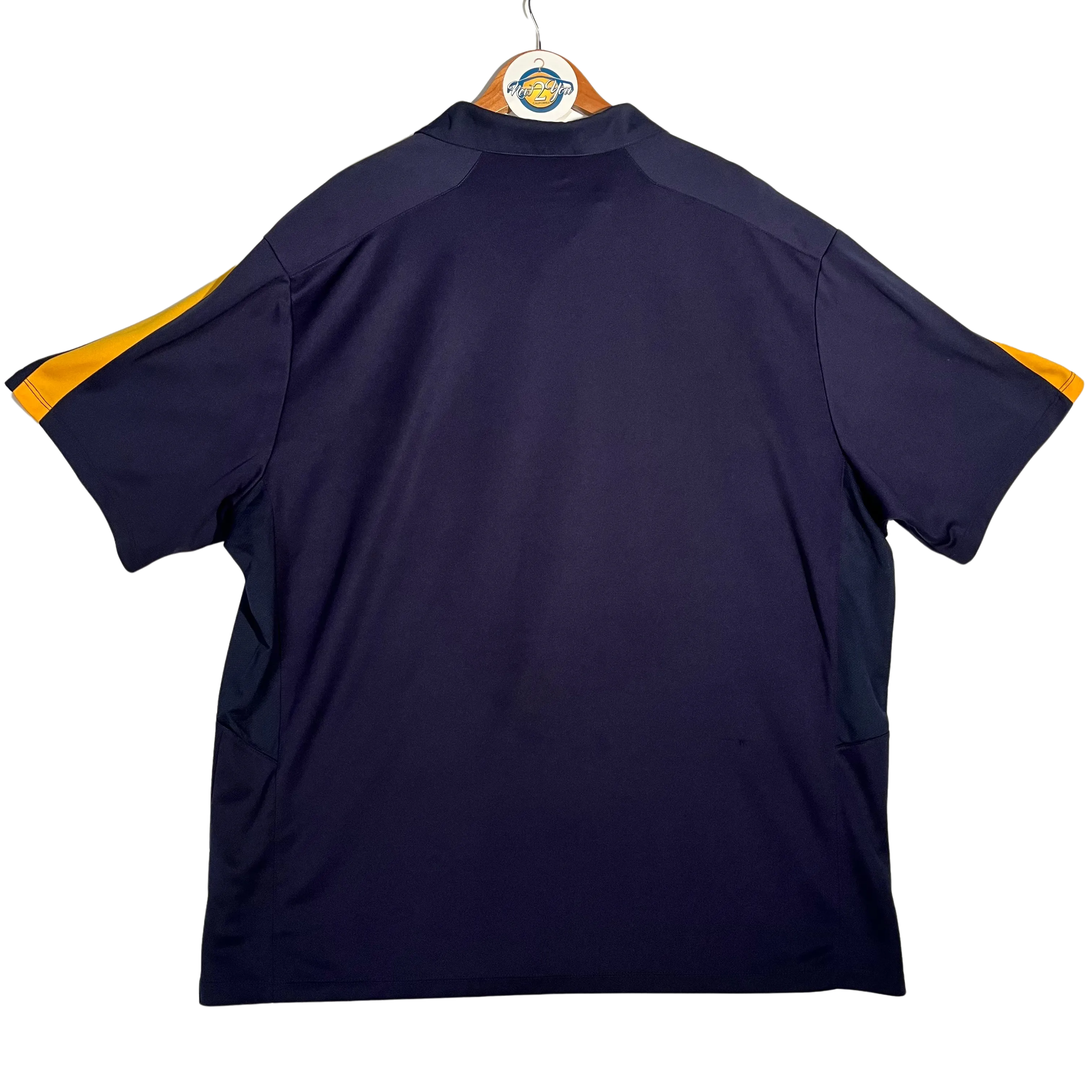 Nike University Of California Men's Navy Blue Polo Shirt