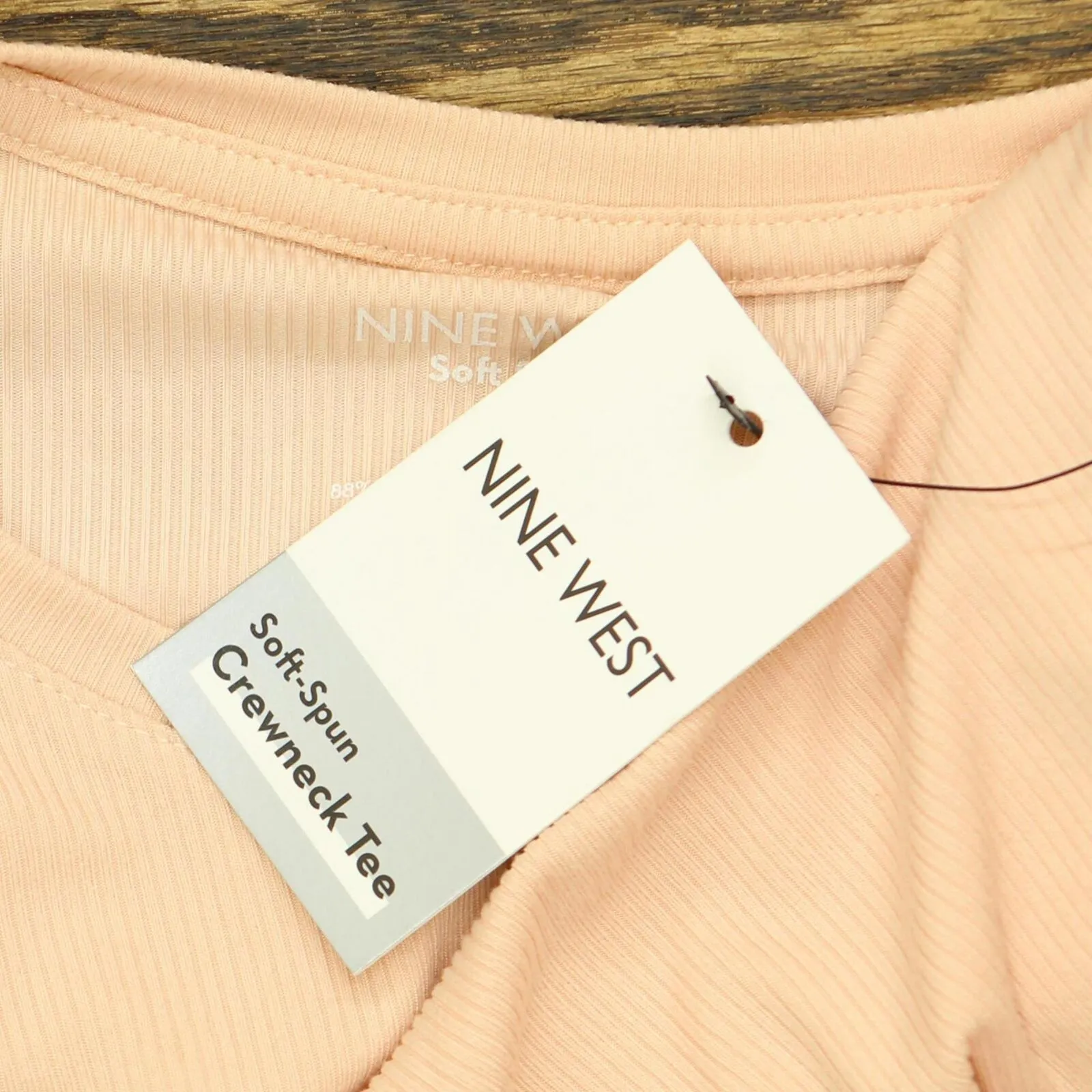 Nine West Women's Essential Crewneck Tee WW12K025RS6
