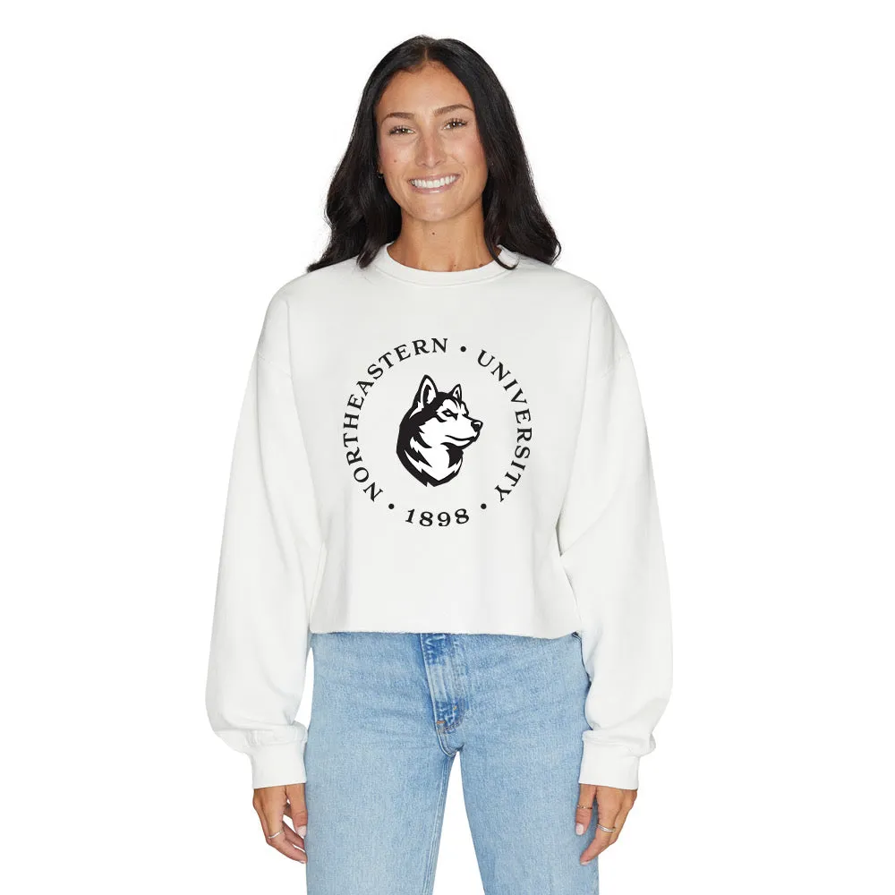Northeastern Circle Crewneck