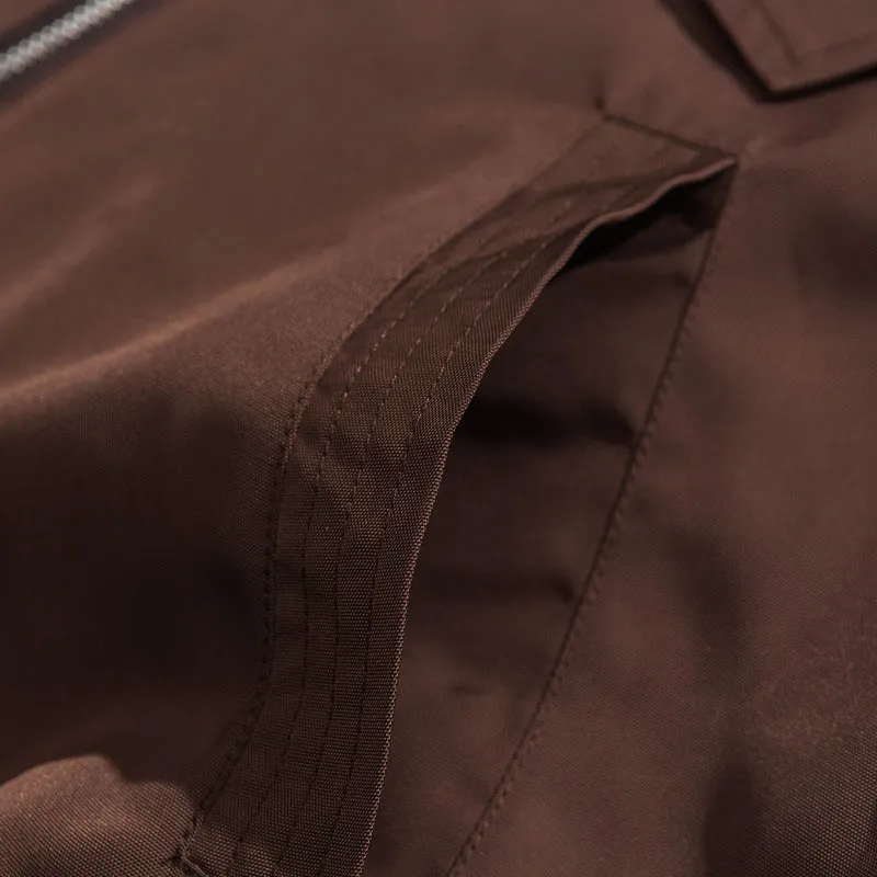 【NOW TREND】Solid Color Varsity Jacket