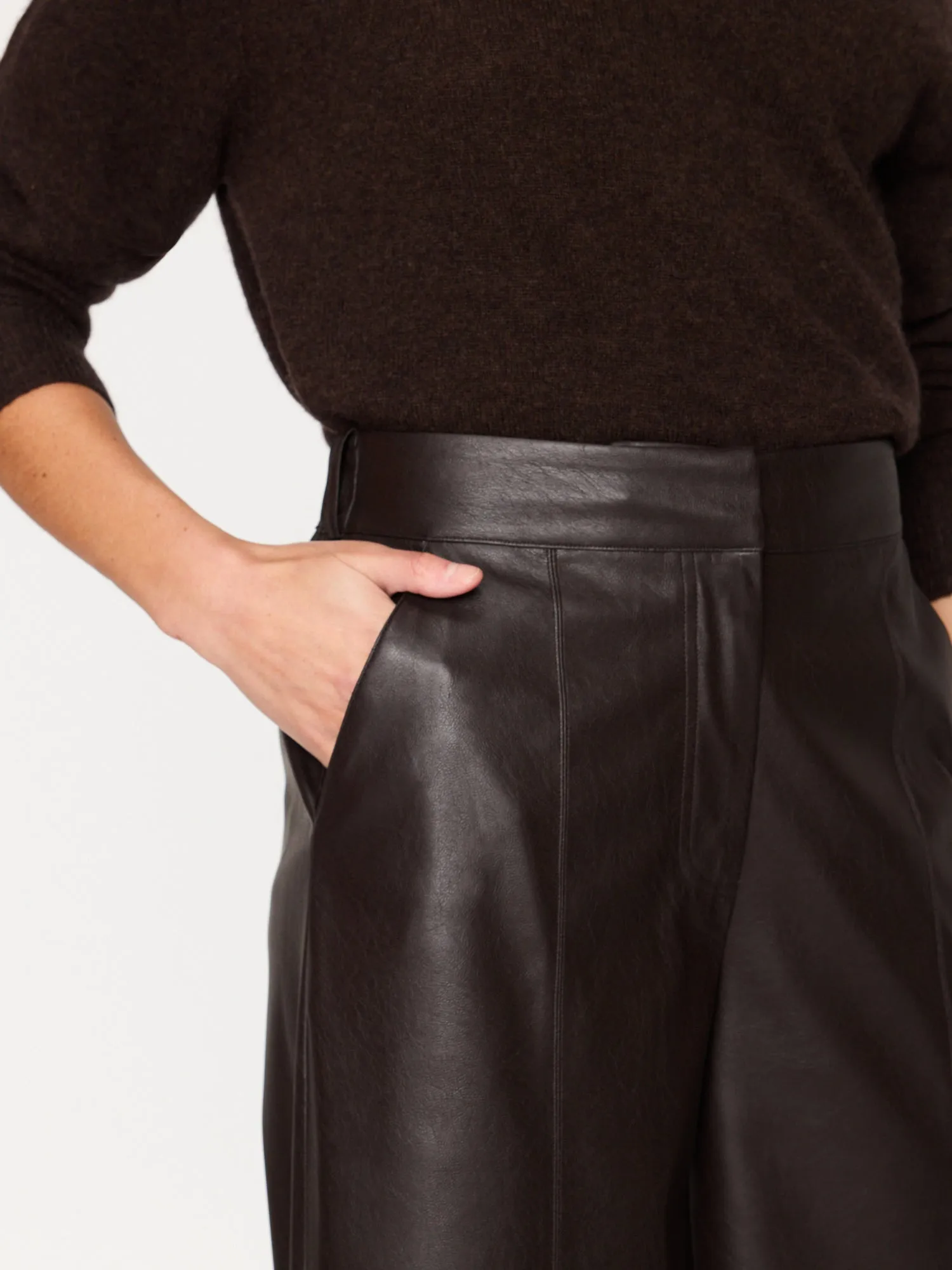 ODELE CROPPED PANT IN TIMBER