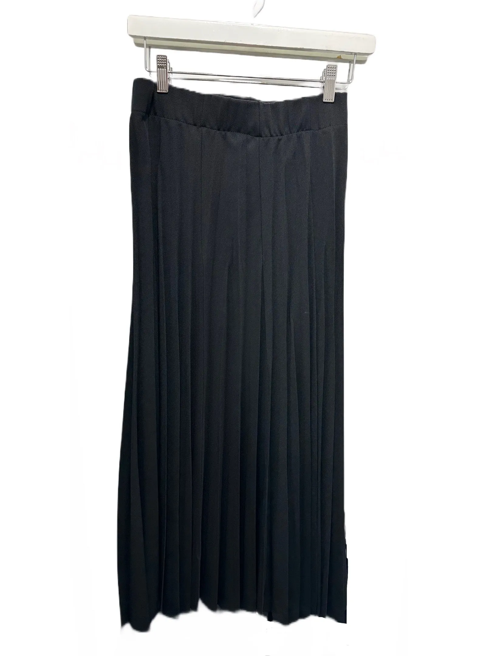 Orly Black Twill Maxi Skirt