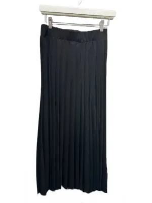 Orly Black Twill Maxi Skirt
