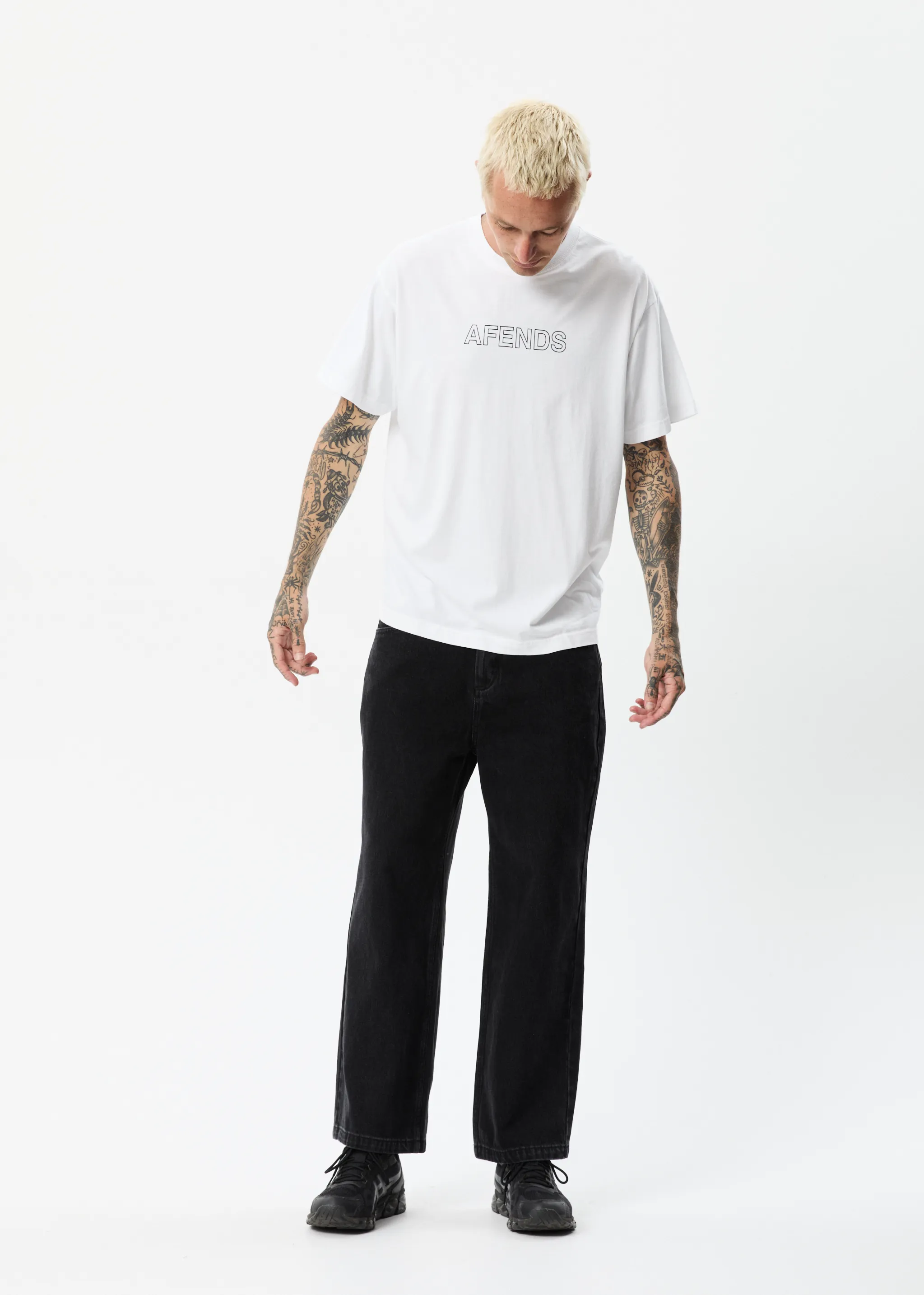 Outline - Recycled Regular T-Shirt - White
