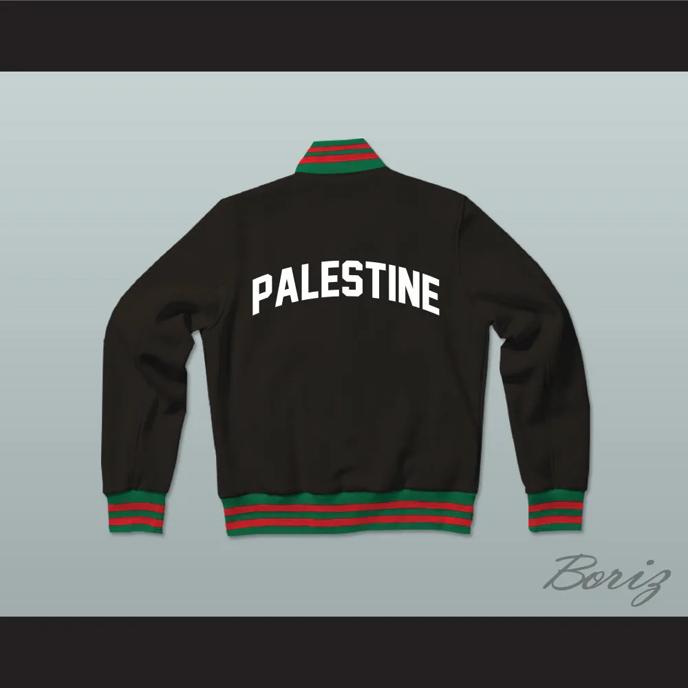 Palestine Varsity Letterman Jacket-Style Sweatshirt