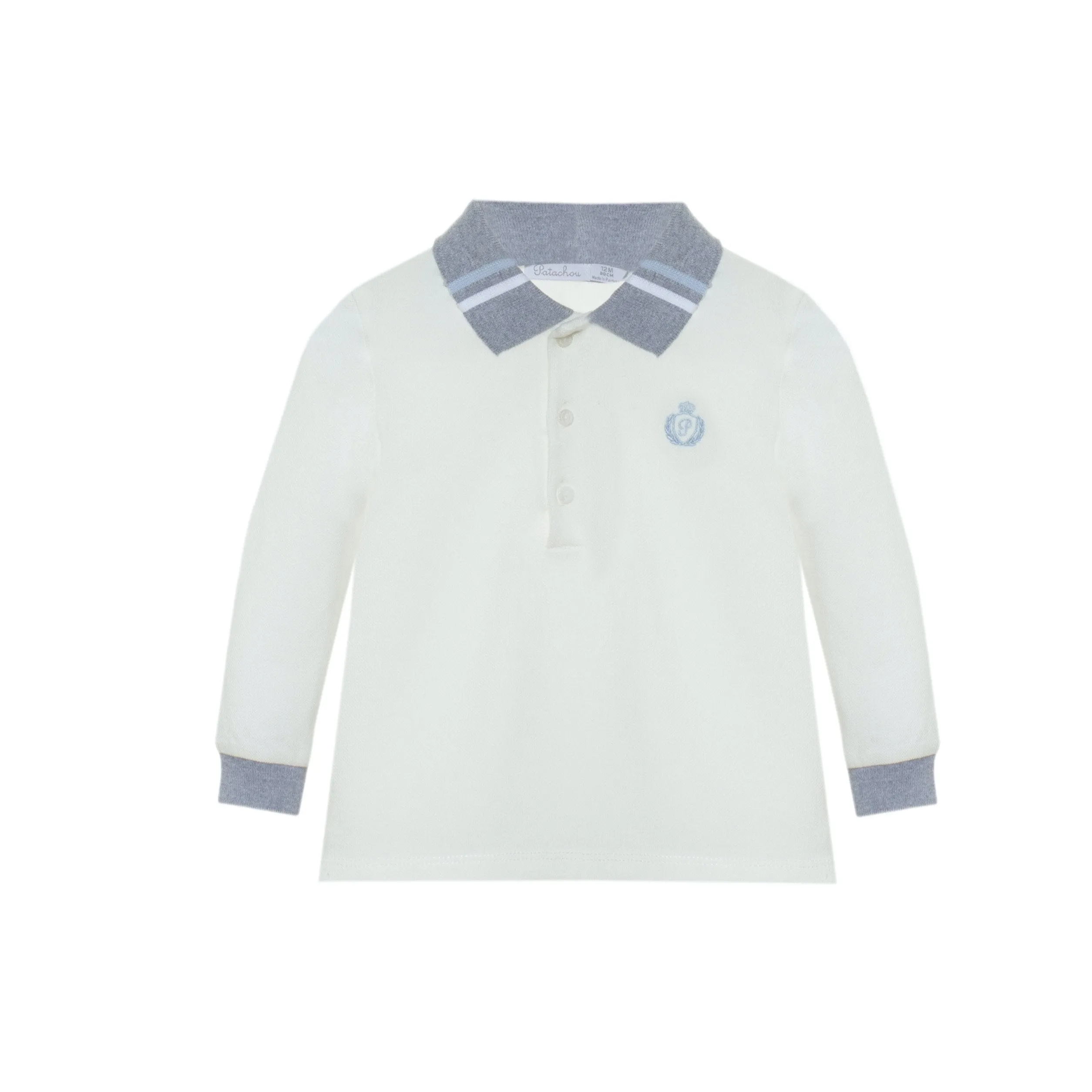 Patachou Ecru Polo Shirt
